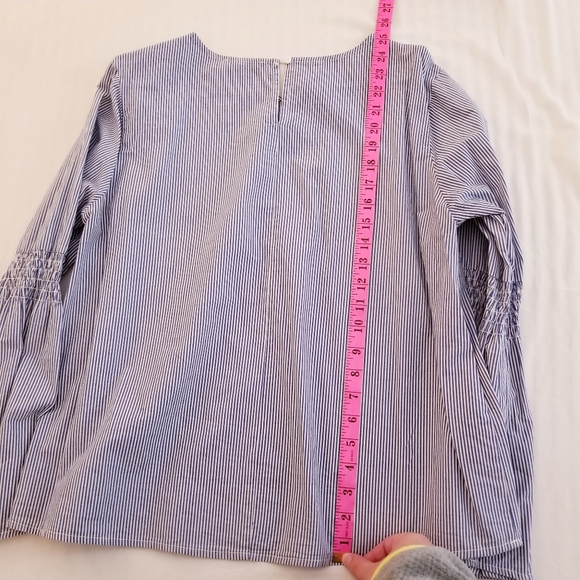 Striped Cotton Blouse - Picture 11 of 11